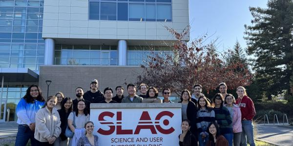 Visitors from SJSU to SLAC!