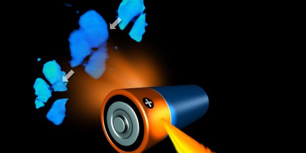 Imaging battery particles with focused X-rays