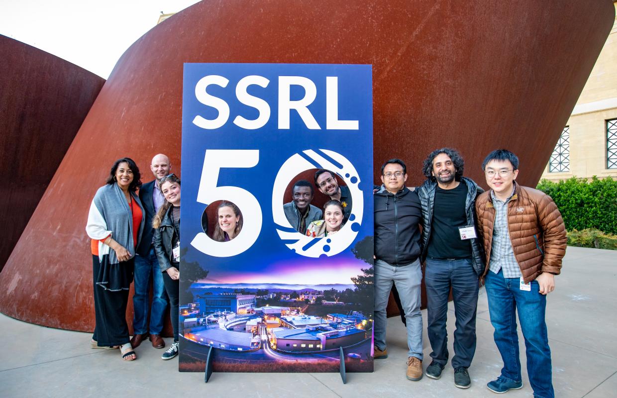 Group photo at SSRL 50th anniversary